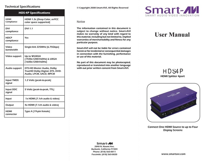 Smart-M HDS4P user manual