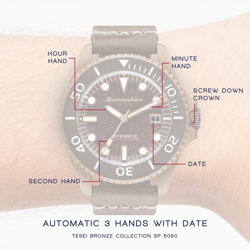 SPINNAKER TESEI BRONZE Series manual