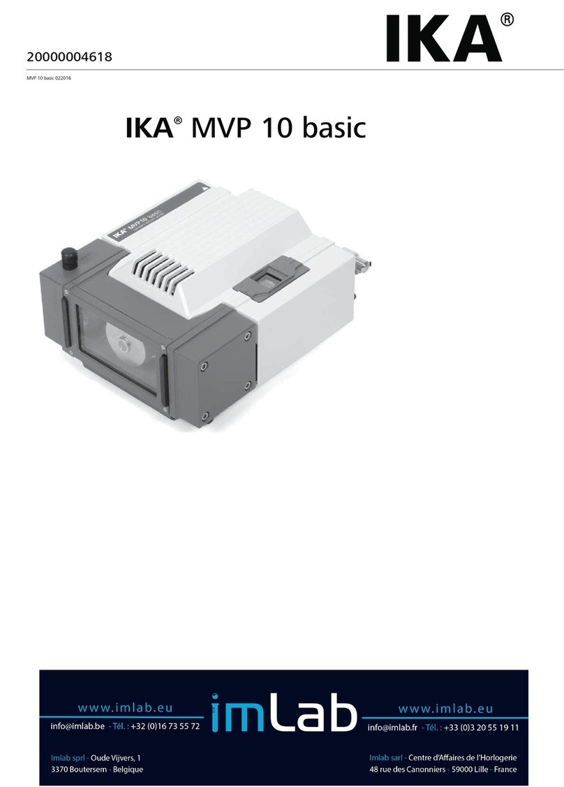 IKA MVP 10 basic User manual
