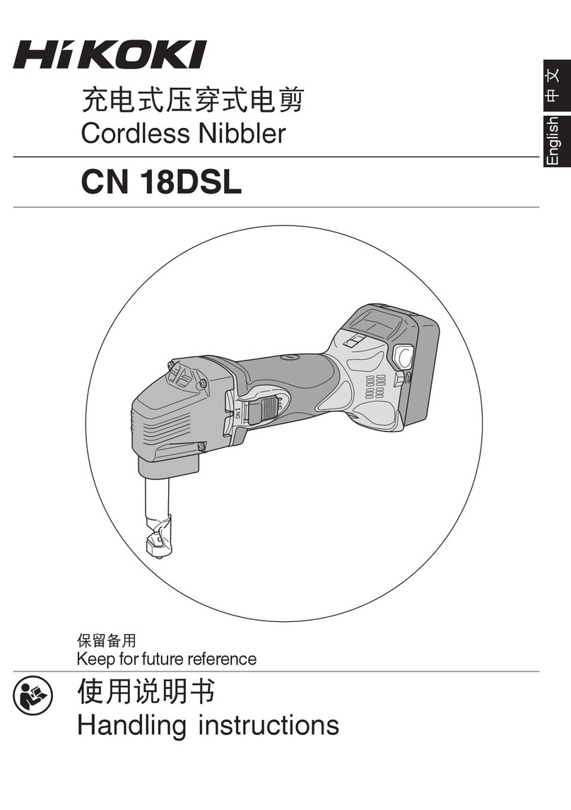 HIKOKI CN 18DSL User manual