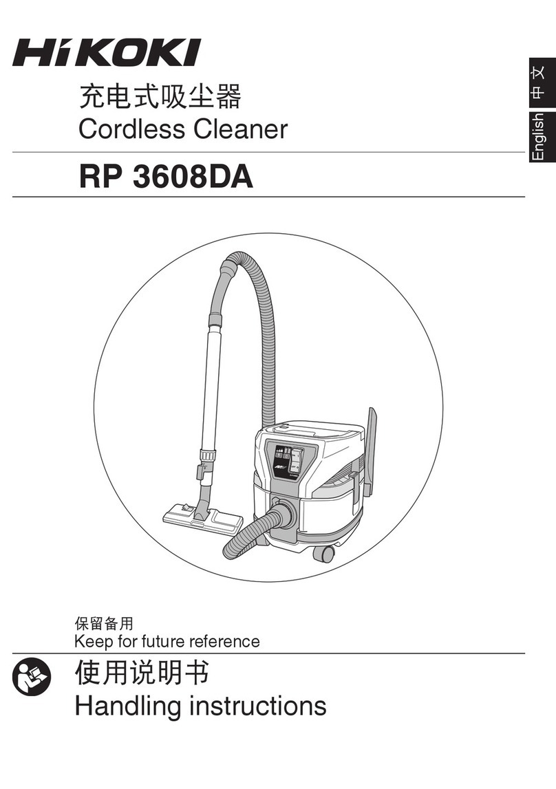 HIKOKI RP 3608DA User manual HIKOKI RP 3608DA User manual