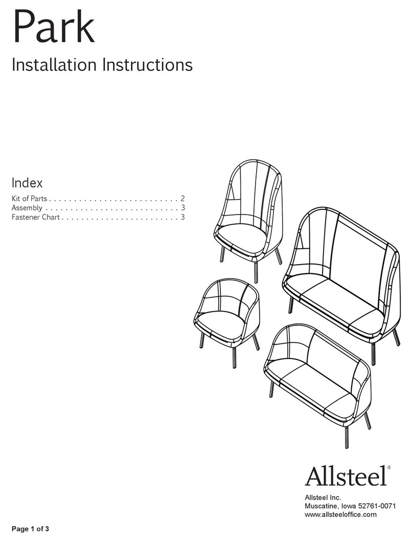 Allsteel Park User manual