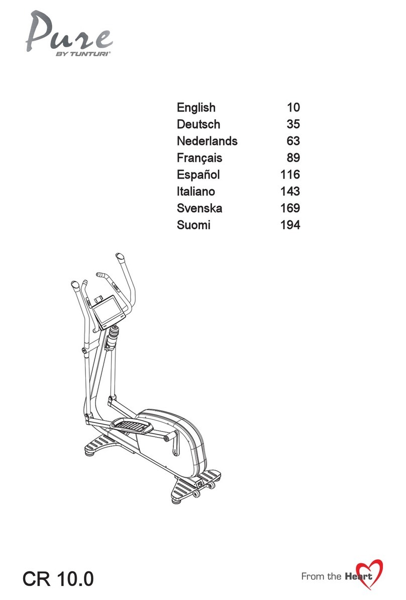 Tunturi Pure CR 10.0 User manual