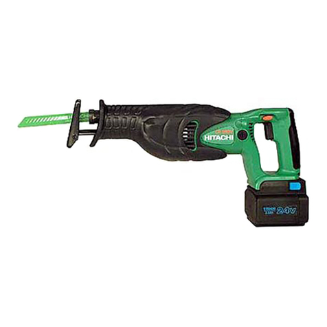 Hitachi CR 18DV User manual