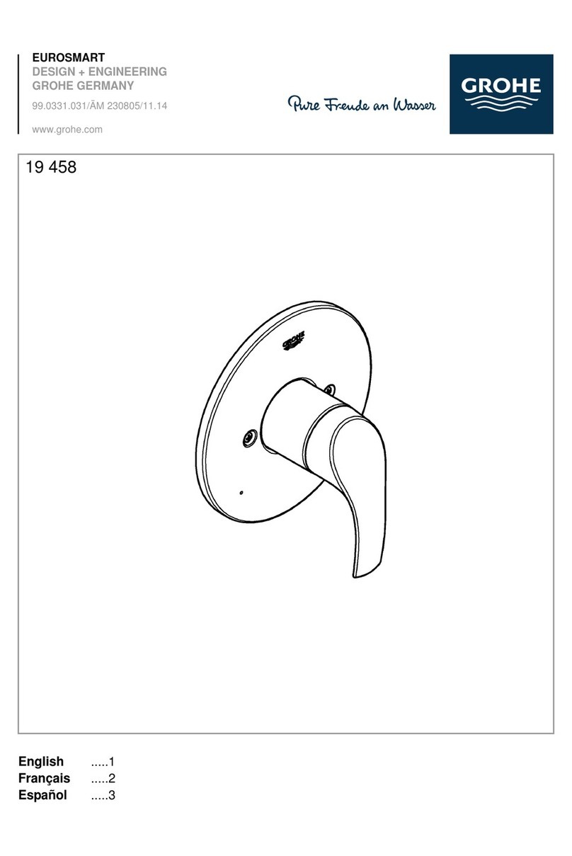 Grohe EUROSMART 19 458 manual