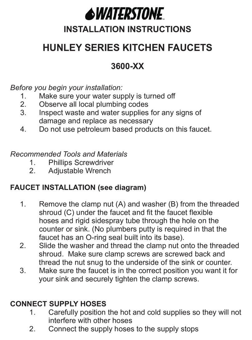 Waterstone HUNLEY Series manual