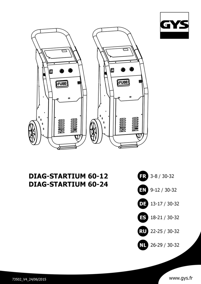 GYS DIAG-STARTIUM 60-12 manual