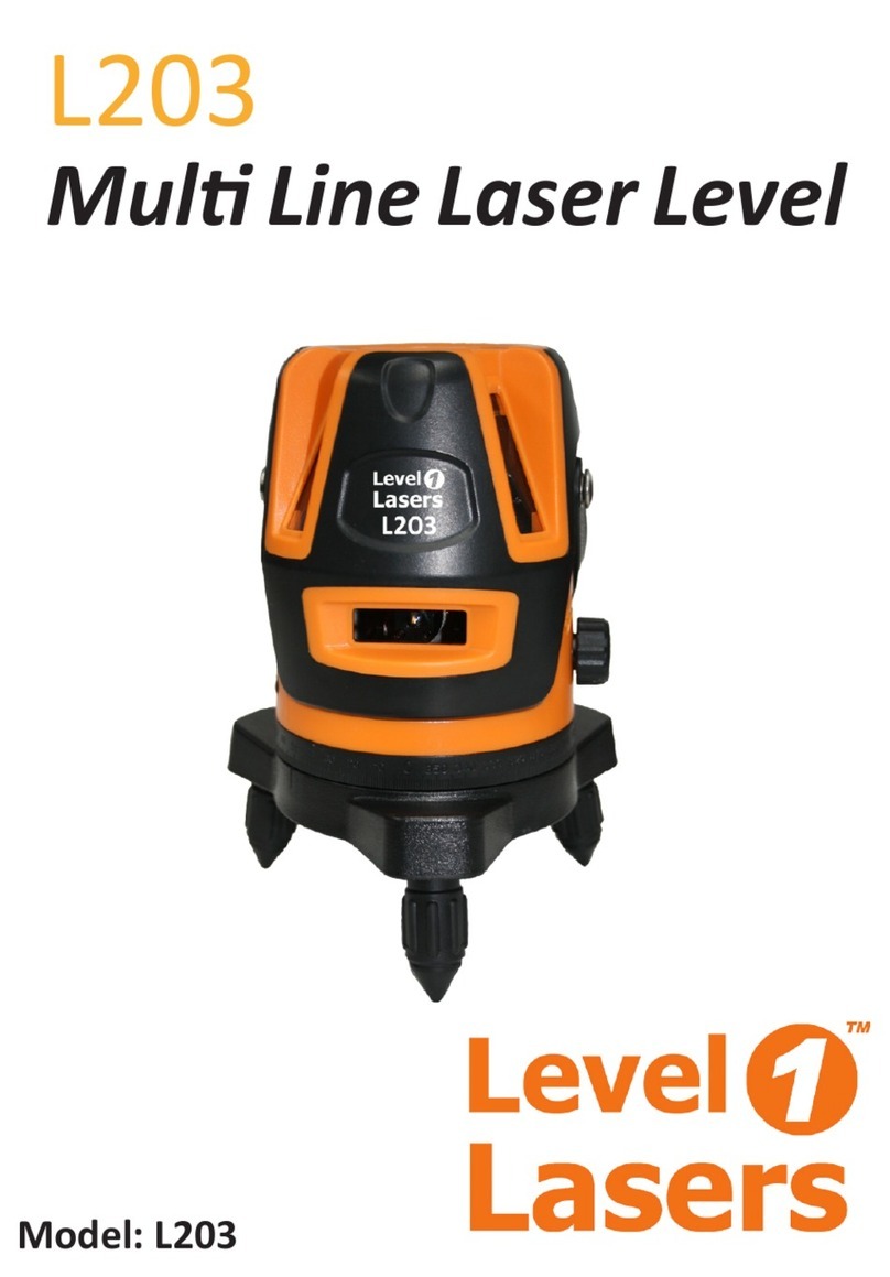 Level 1 Lasers L203 manual