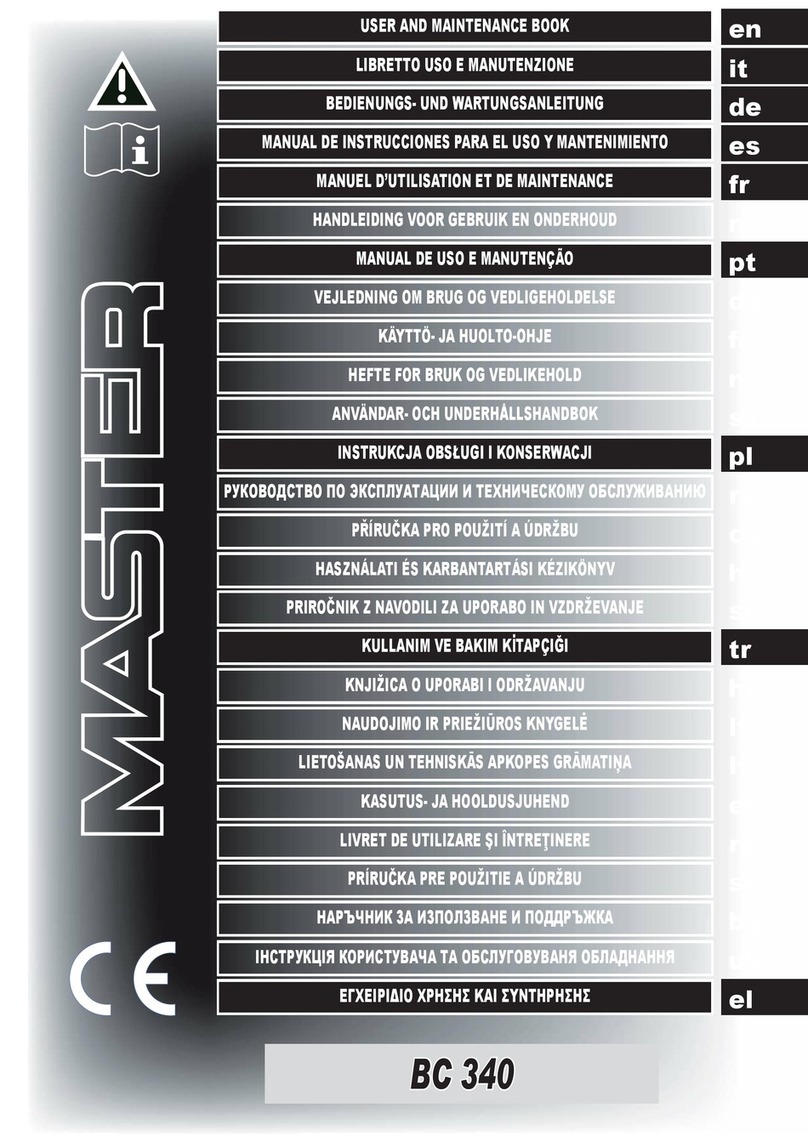Master BC 340 Manual