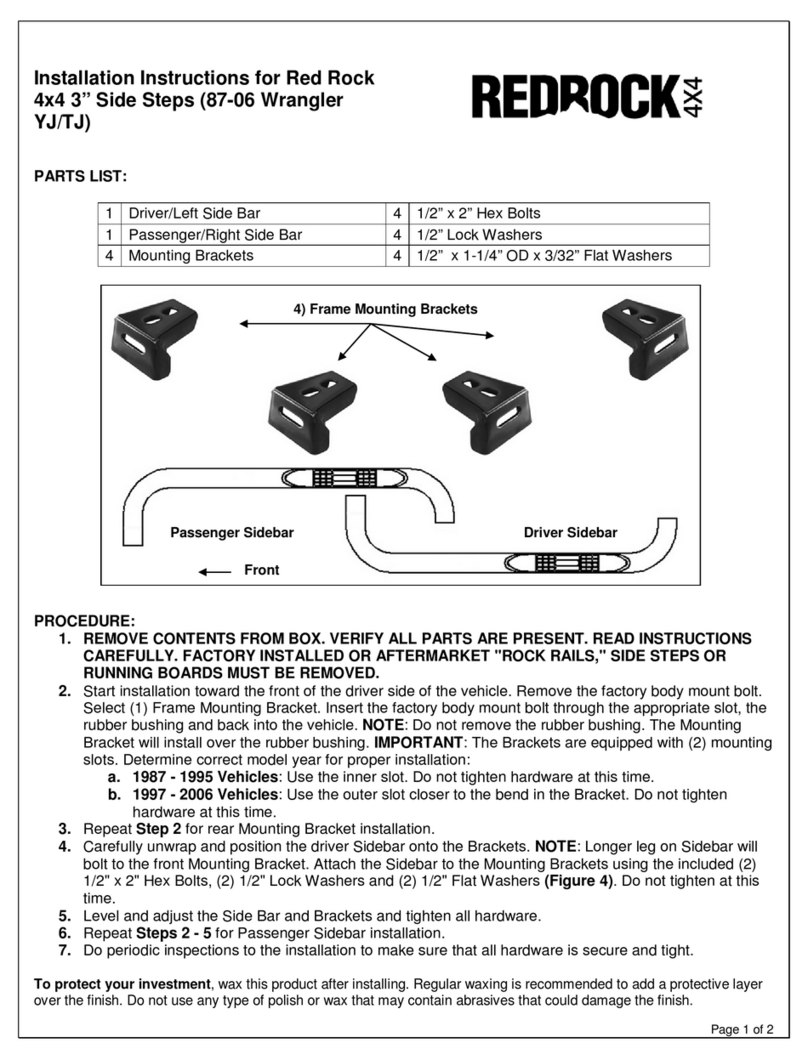 Redrock J100176 installation instructions