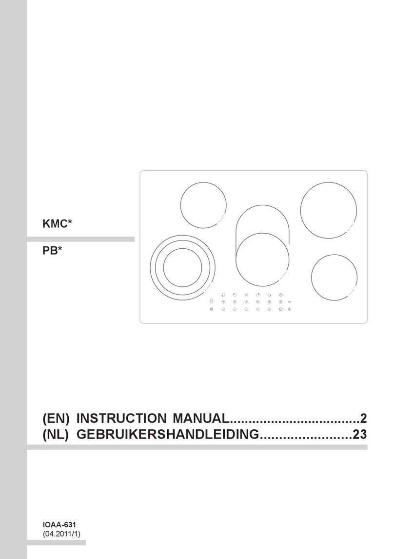 Amica KMC Series instruction manual