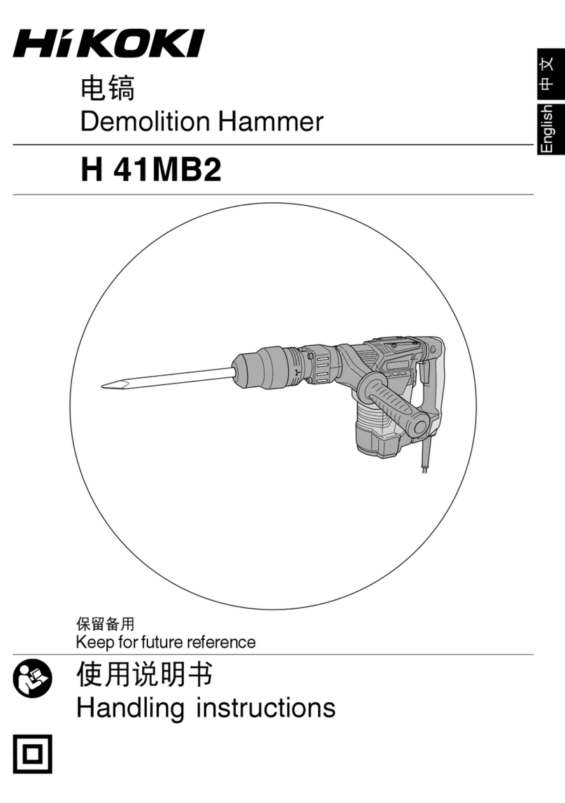 HIKOKI H 41MB2 User manual HIKOKI H 41MB2 User manual