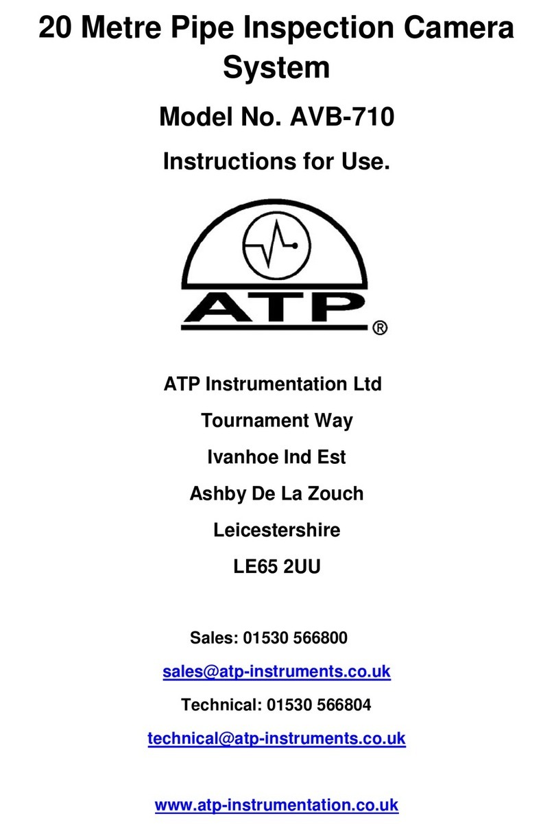 ATP Instrumentation AVB-710 Instructions for use ATP Instrumentation AVB-710 Instructions for use