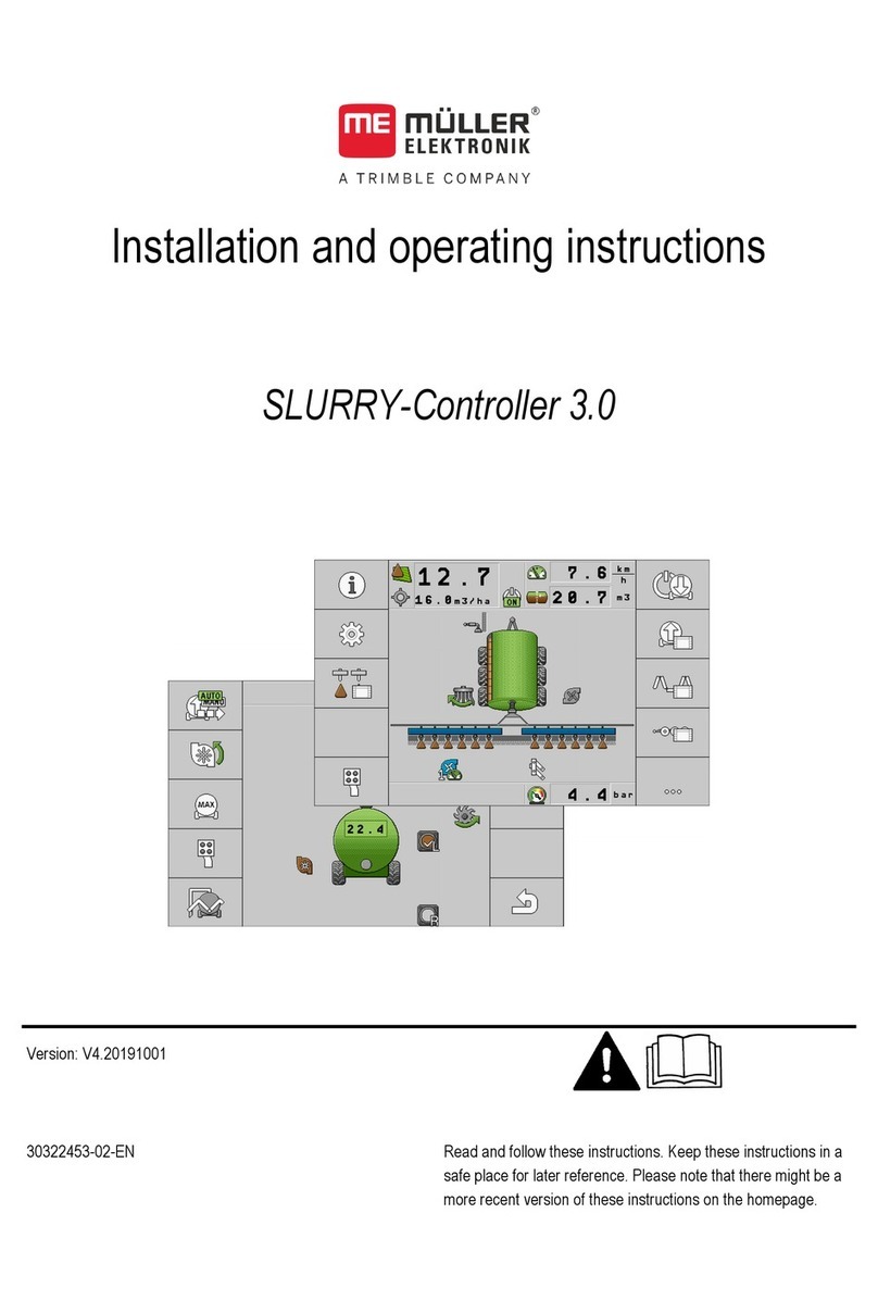 Muller Elektronik SLURRY-Controller 3.0 User manual Muller Elektronik SLURRY-Controller 3.0 User manual