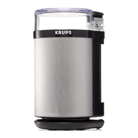Krups Chrome Touch GX 4100 User manual