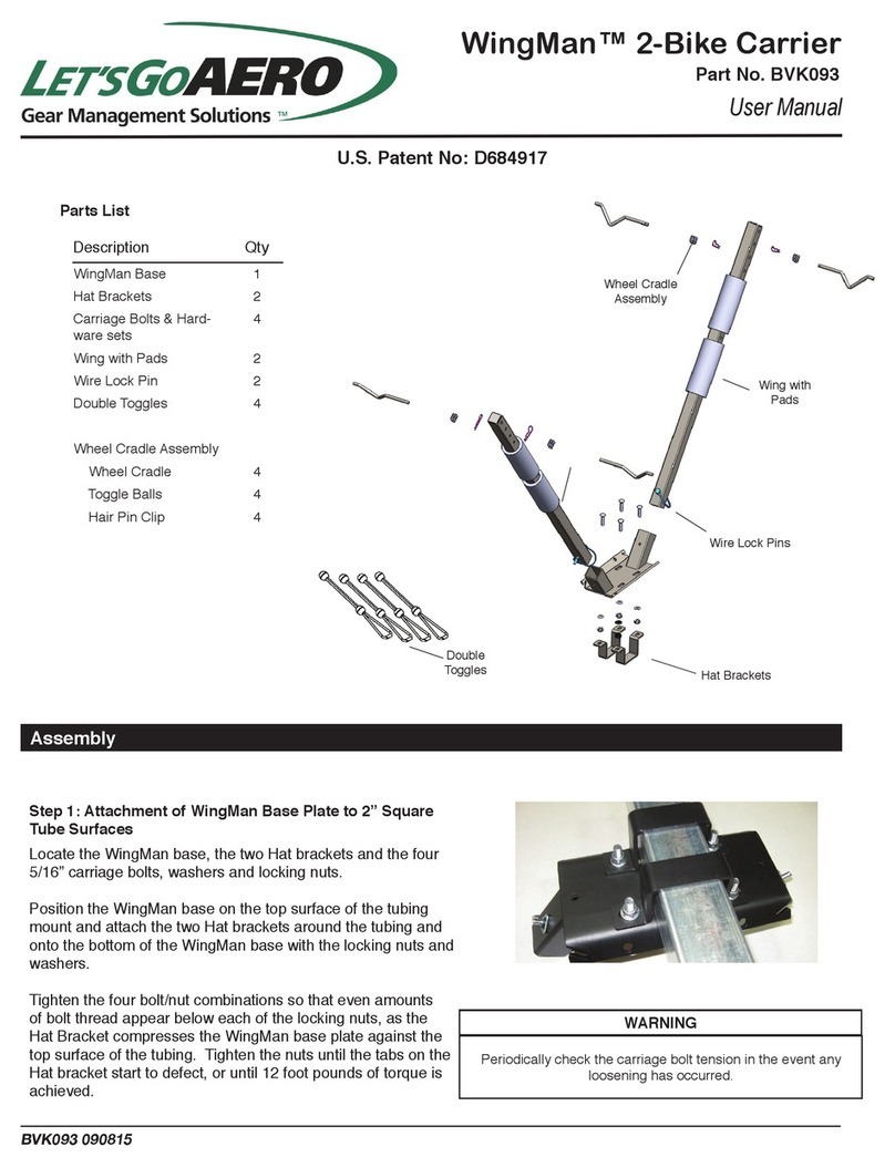 Let's Go Aero WingMan BVK093 User manual