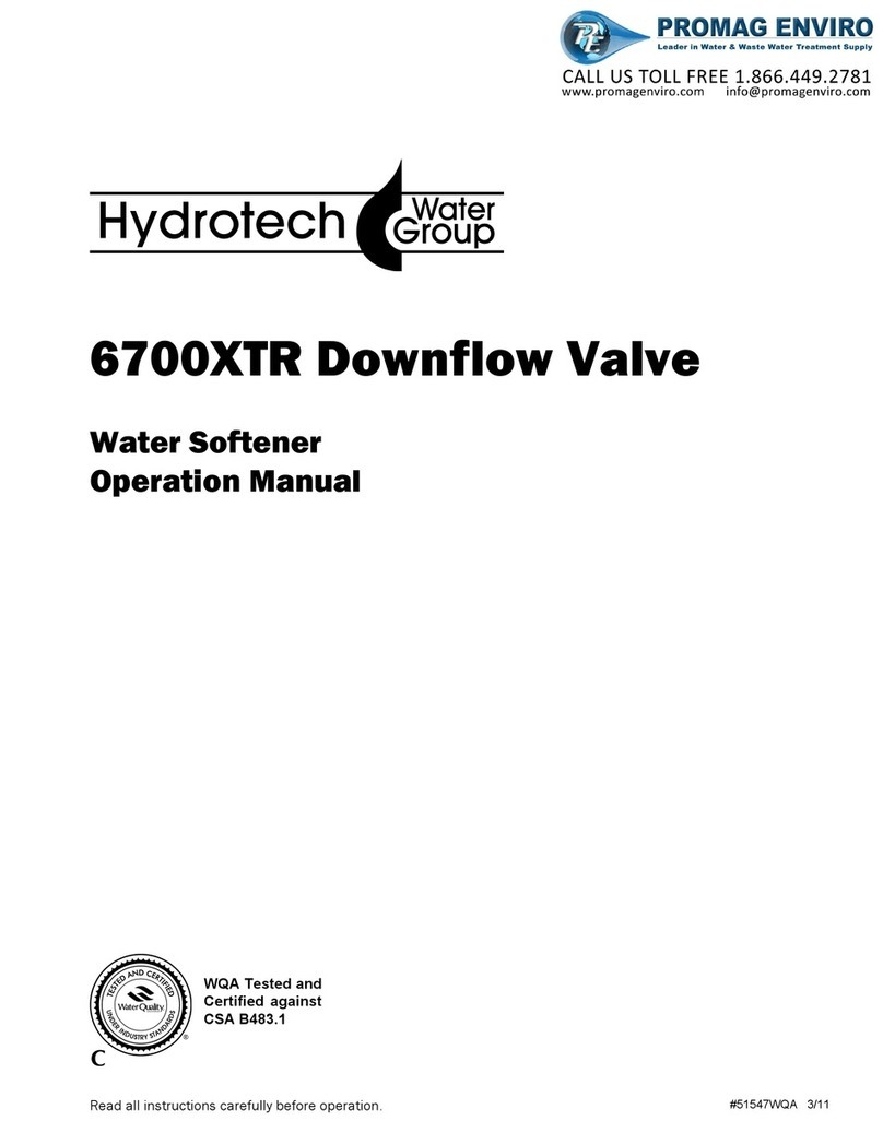 Hydrotech 6700XTR Series Operation manual