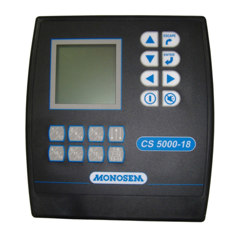 Monosem CS 5000-18 User manual