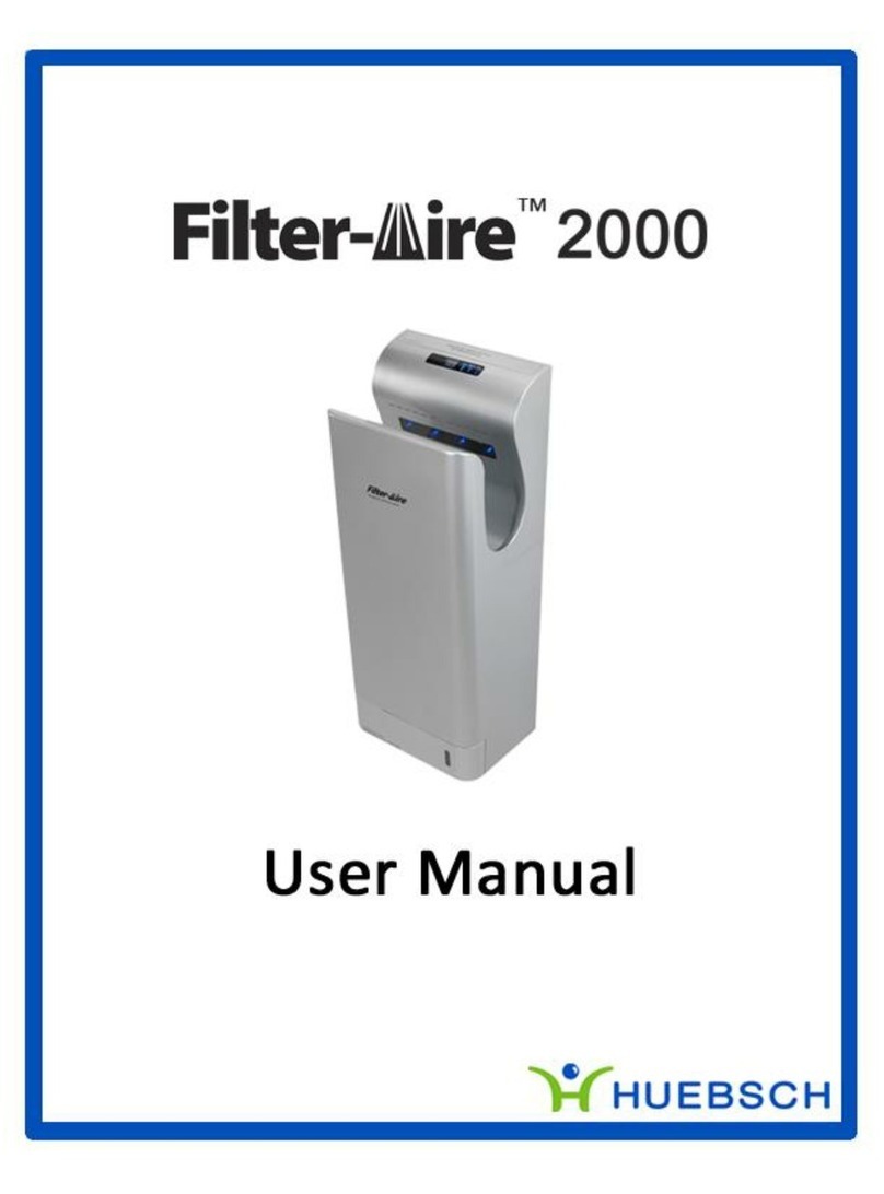 Huebsch Filter-Aire 2000 user manual