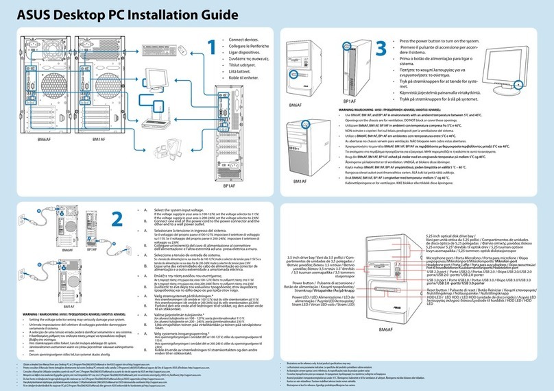 Asus BM6AF User manual