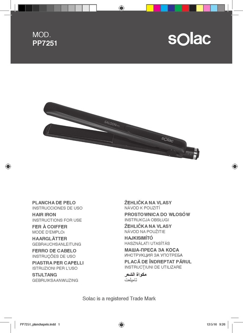 SOLAC PP7251 User manual