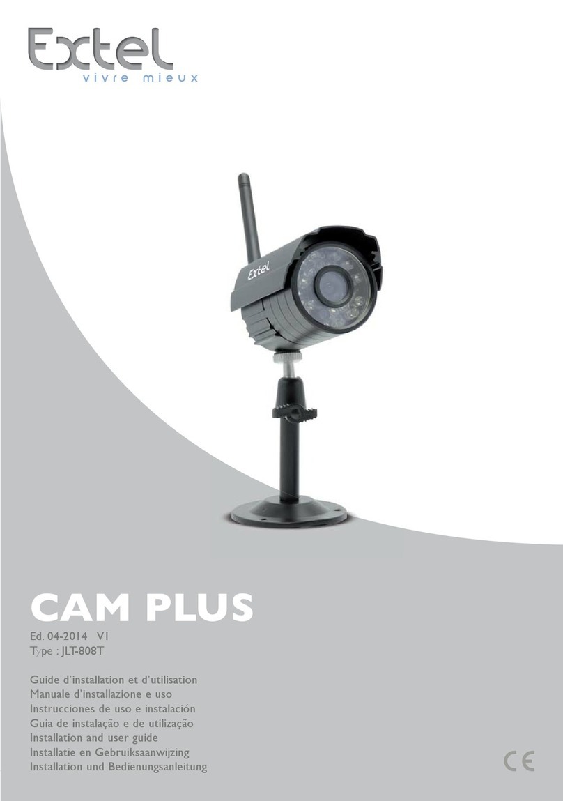 Extel CAM PLUS JLT-808T User manual