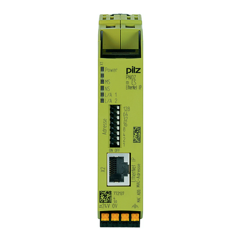 Pilz PNOZ m ES EtherNet/IP operating manual