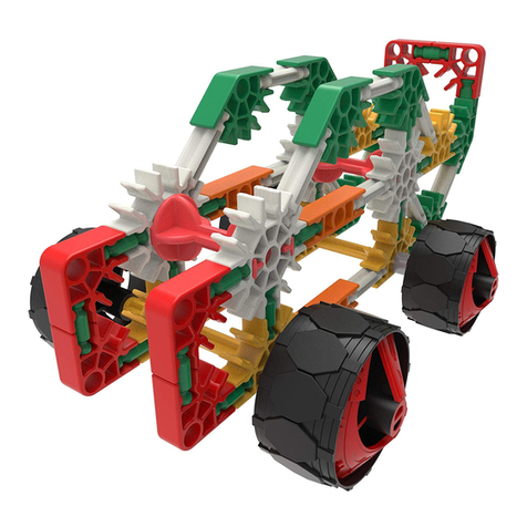 KNEX 40 MODEL BUILDING SET manual