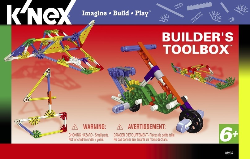 KNEX Imagine-Build-Play BUILDER'S TOOLBOX User manual