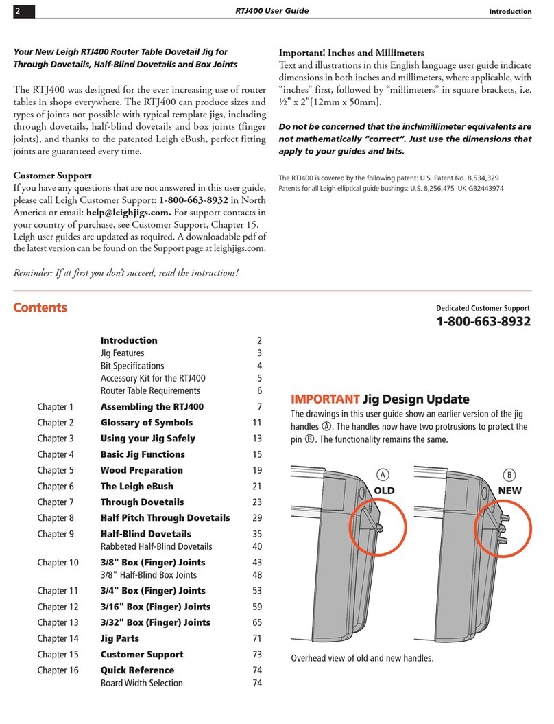 Leigh rtj400 user guide
