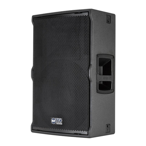 RCF TT22 User manual