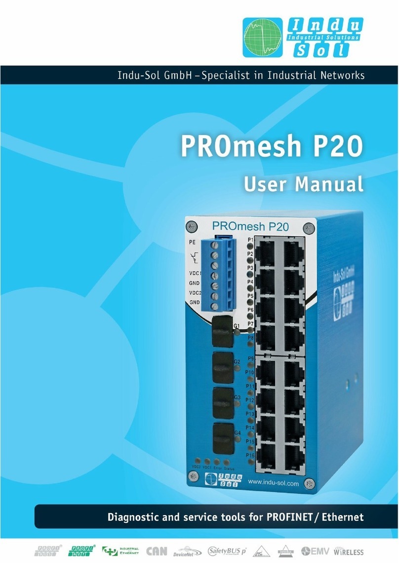 Indu-Sol PROmesh P20 user manual