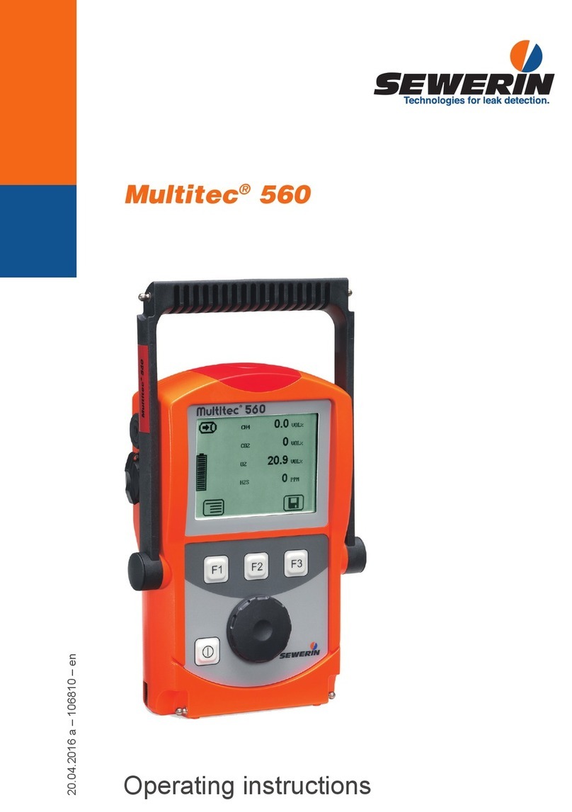 sewerin Multitec 560 User manual