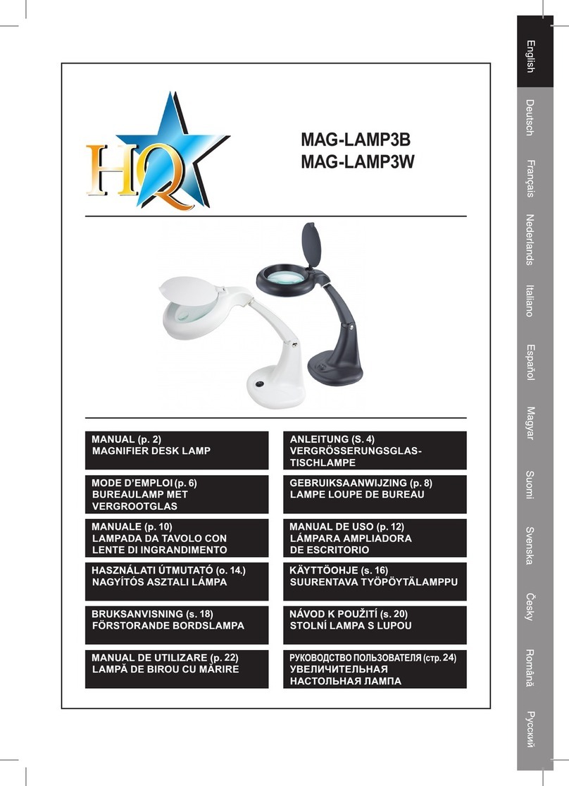 HQ MAG-LAMP3B manual