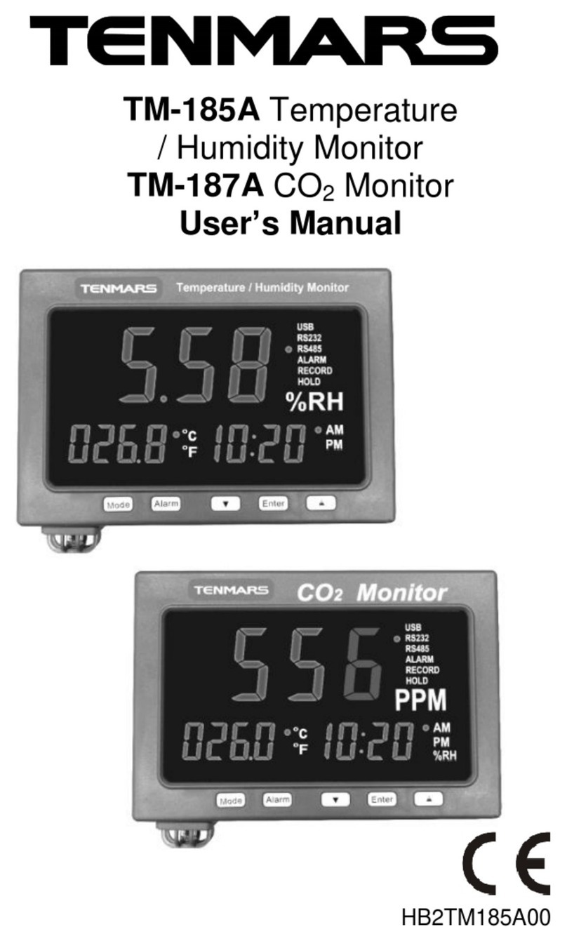 Tenmars TM-187A User manual