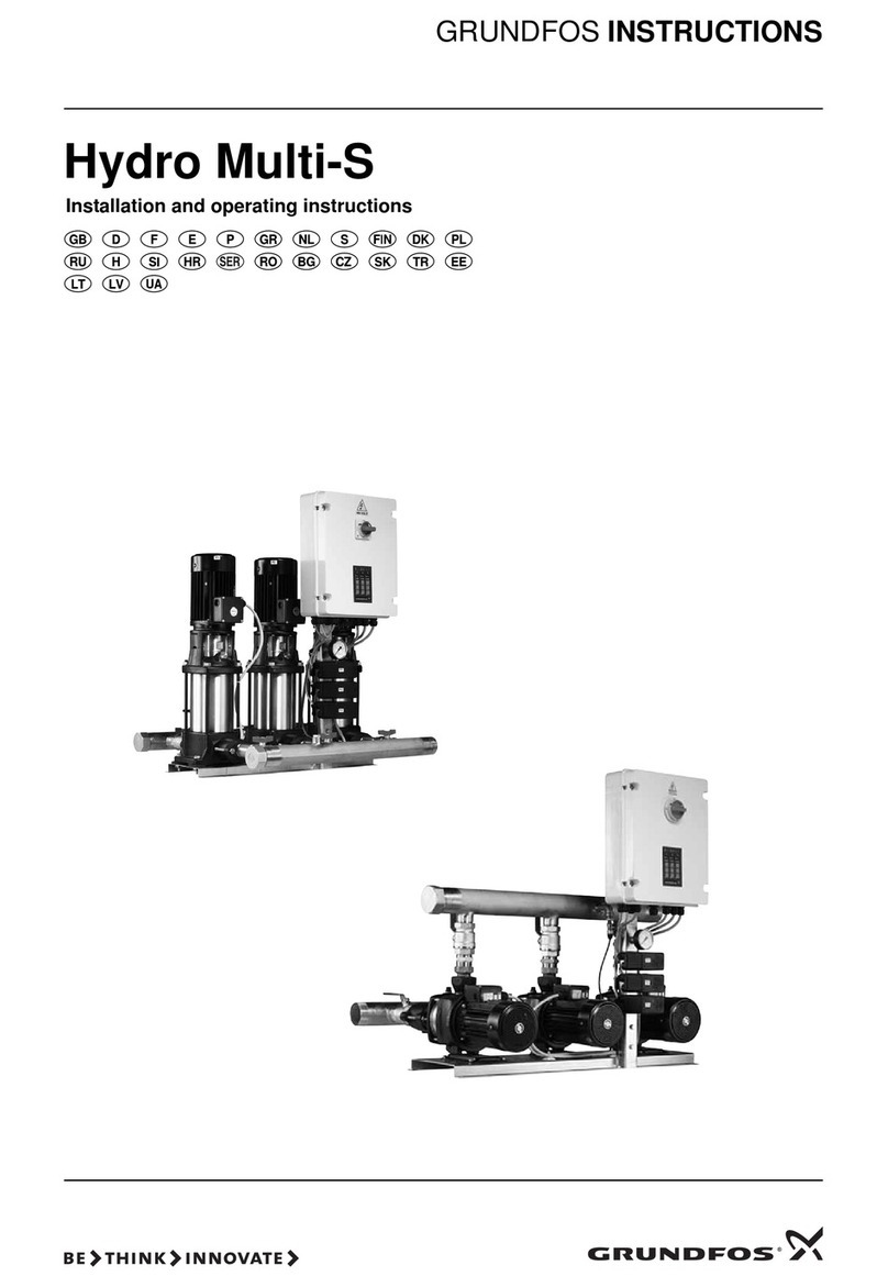Grundfos Hydro Multi-S User manual