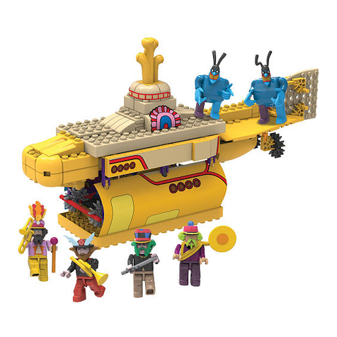 KNEX The Beatles Yellow Submarine User manual