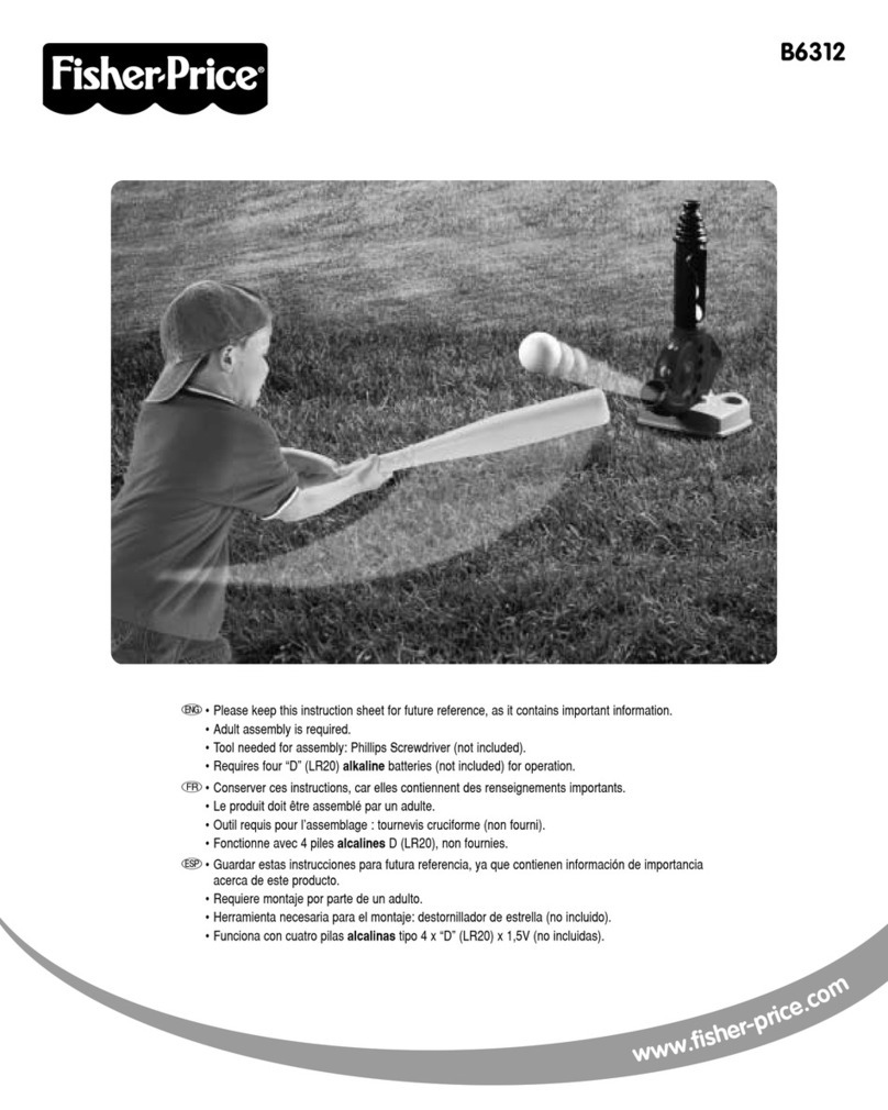 Fisher-Price B6312 user manual