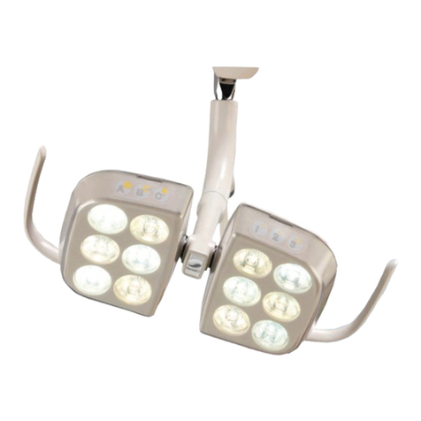 DentalEZ everLight EVLCE Installation, operation & care manual