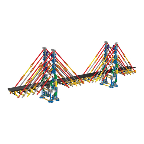 KNEX Education REAL BRIDGE BUILDING User manual