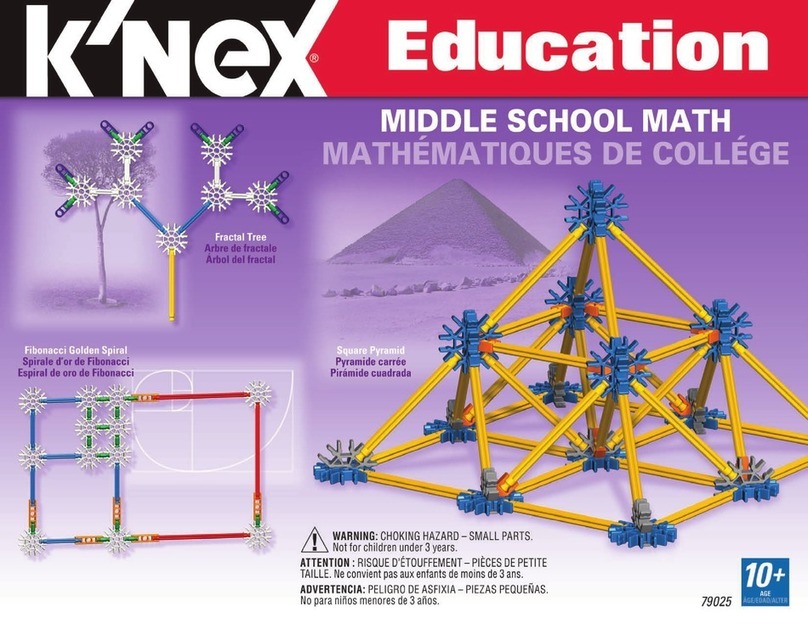 KNEX Education Middle School Math User manual KNEX Education Middle School Math User manual