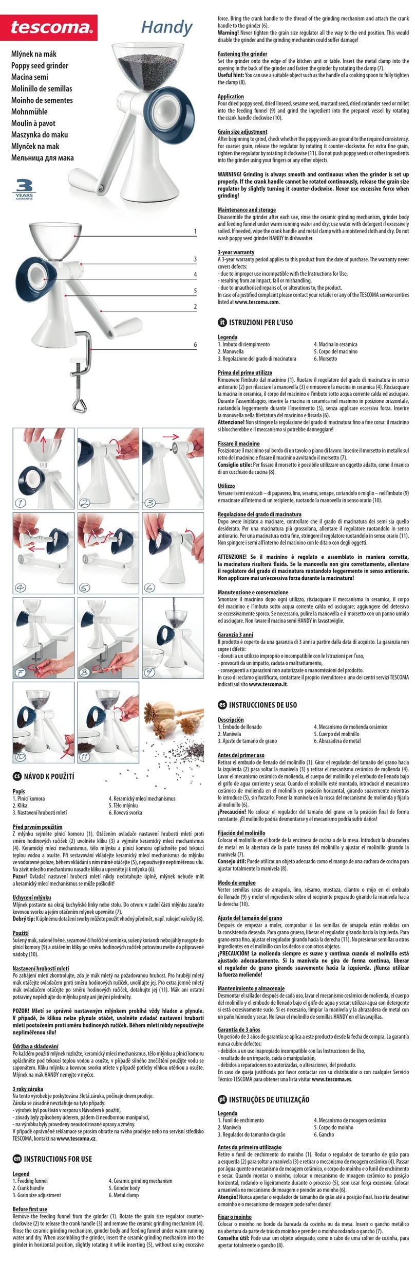 Tescoma Handy manual