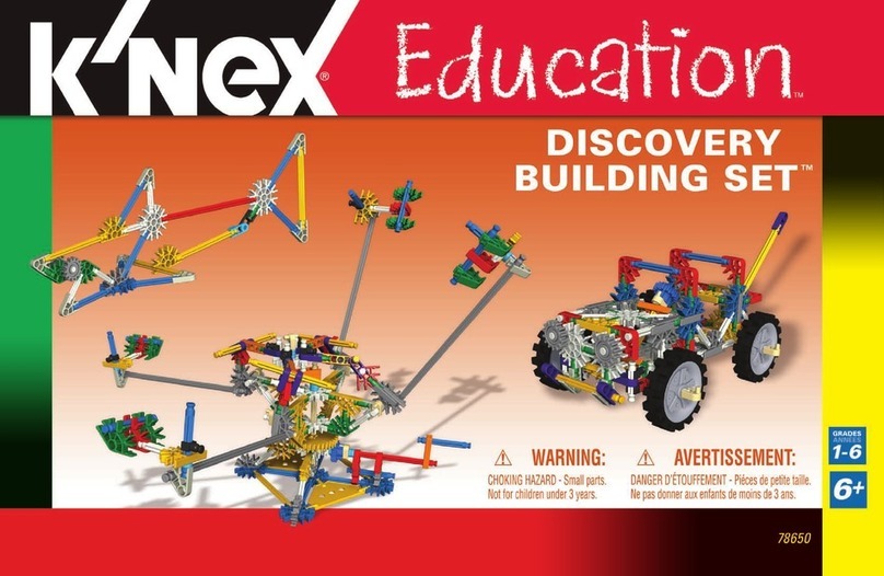 KNEX Education DISCOVERY BUILDING SET User manual