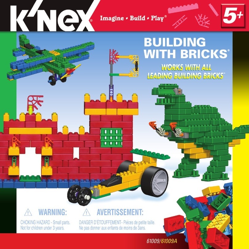 KNEX Imagine-Build-Play BUILDING WITH BRICKS User manual