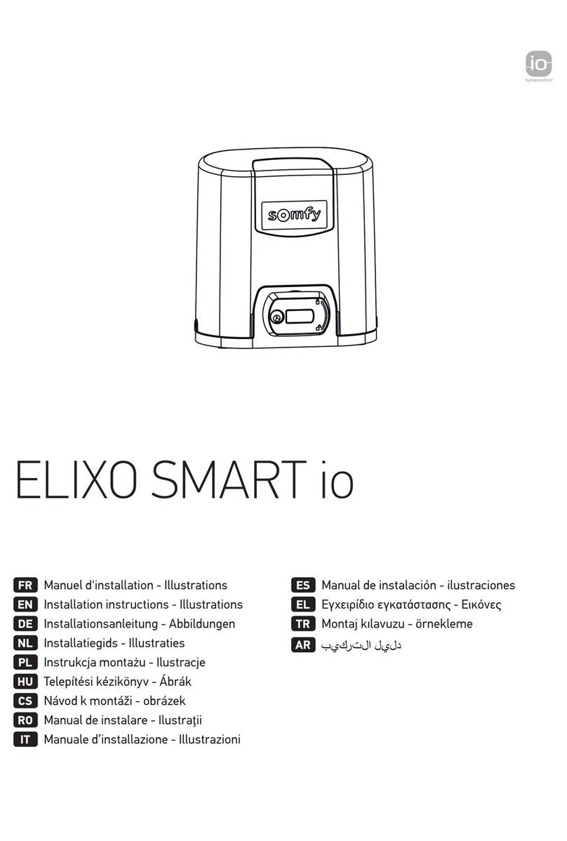 SOMFY ELIXO SMART io User manual