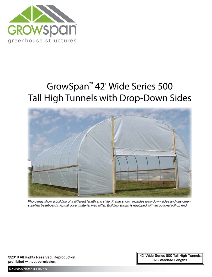 GrowSpan 500 Series User manual GrowSpan 500 Series User manual
