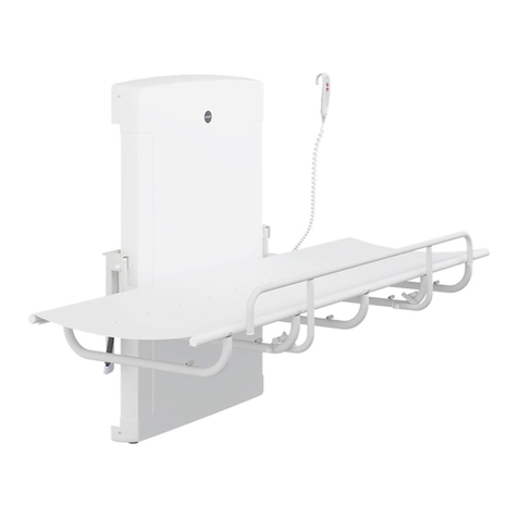 Pressalit Care R8400 Mounting instruction
