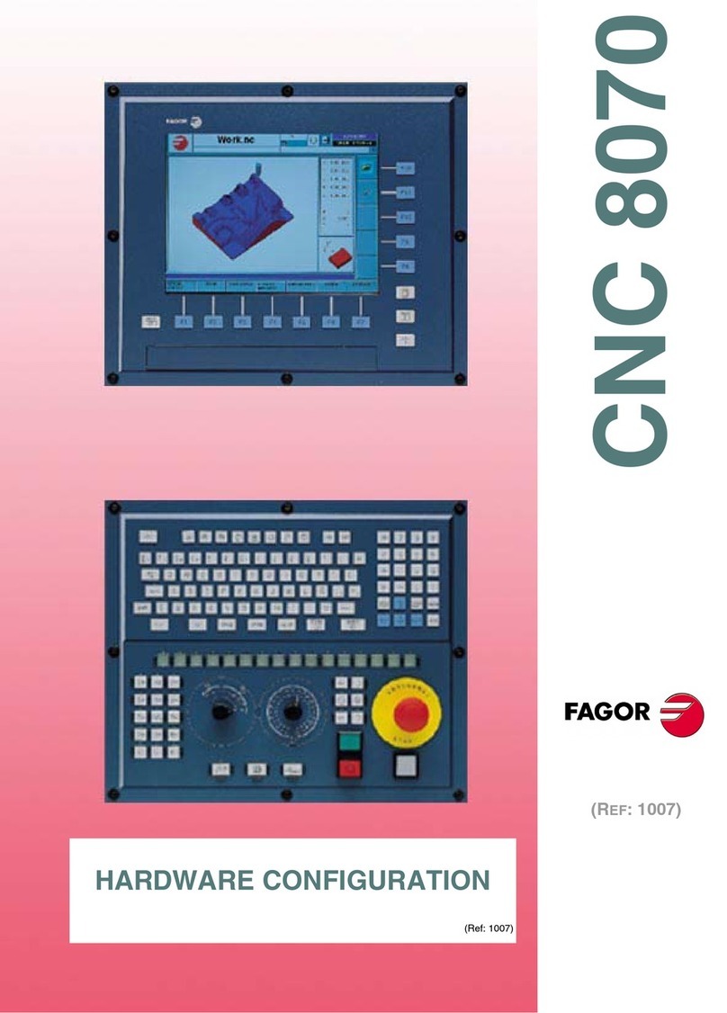 Fagor CNC 8070 Hardware configuration