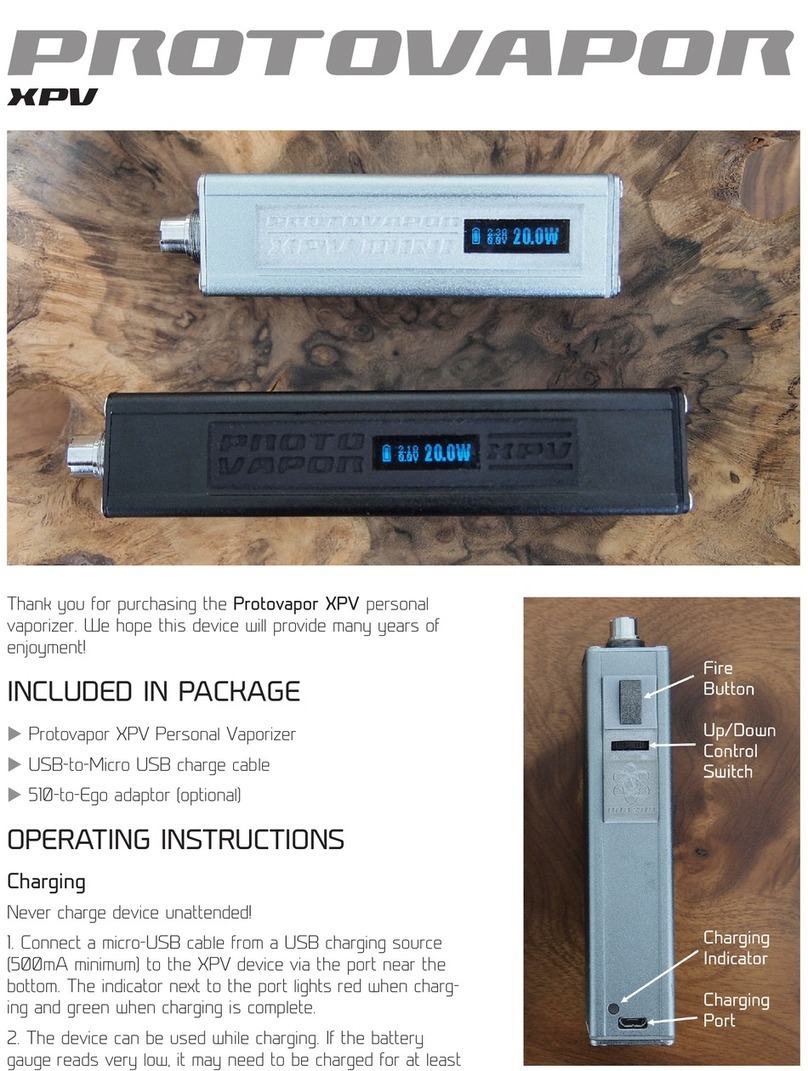 Protovapor XPV manual