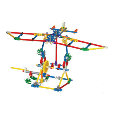 KNEX GEAR ACTION 20 MODEL BUILDING SET Building instructions